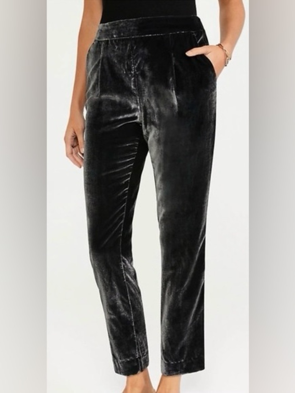 Ann Taylor The Velvet Ankle Pants NWT Size M